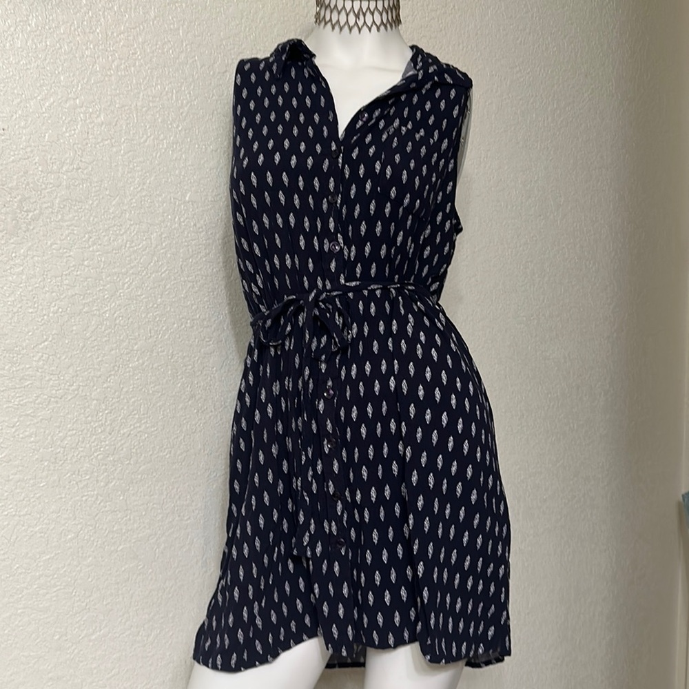 Pink Rose button down dress